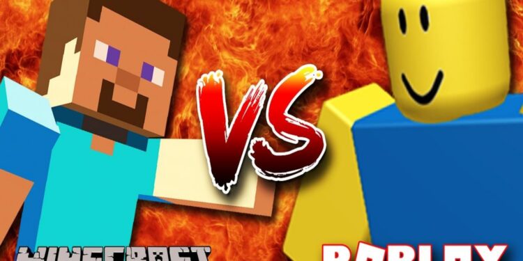 Minecraft vs Roblox