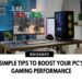 PC gaming performance settings