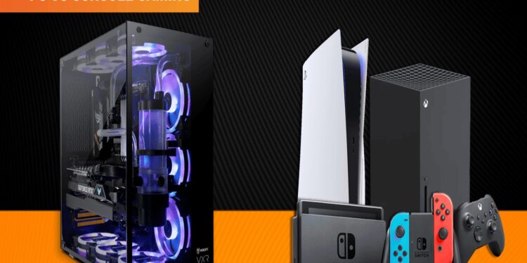 gaming PC vs console