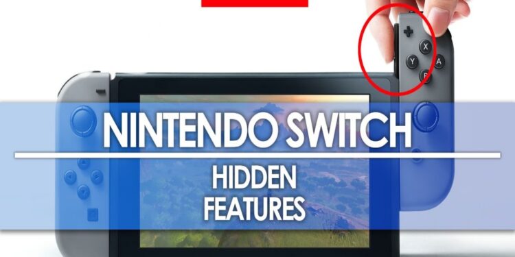 hidden Nintendo Switch features